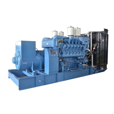 Générateur portable silencieux à courant alternatif monophasé de 10 kW avec moteur MTU et courant nominal de 20 A